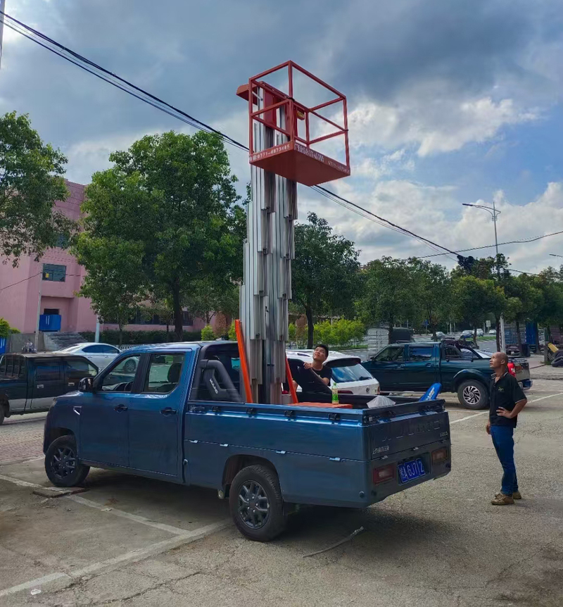 新乡车载铝合金式高空作业车