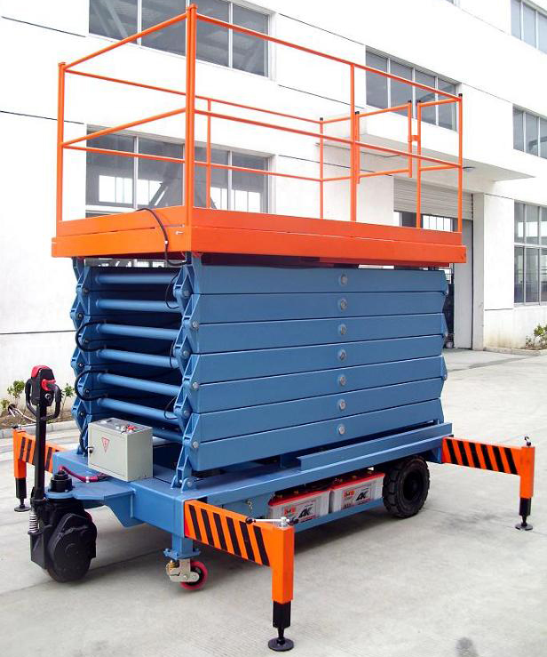 新乡助力行走剪叉式高空作业平台